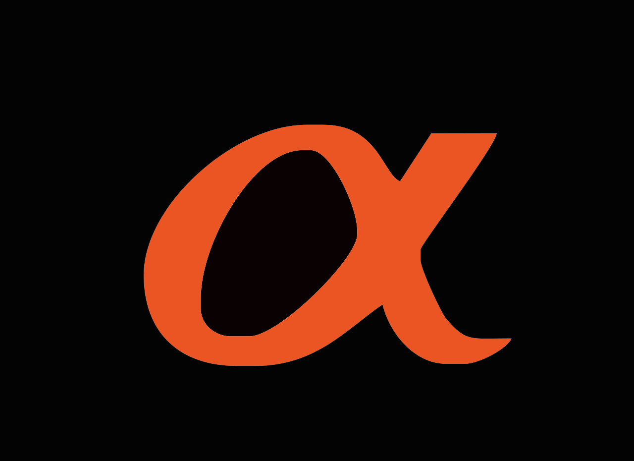Sony alpha logo