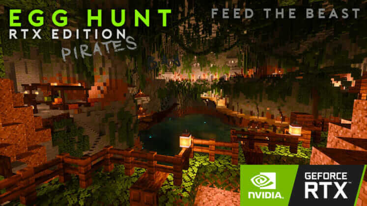 Minecraft Egg Hunt RTX