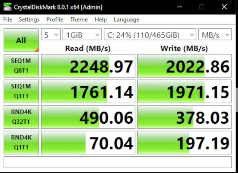 SSD Kingston A2000 500GB Review