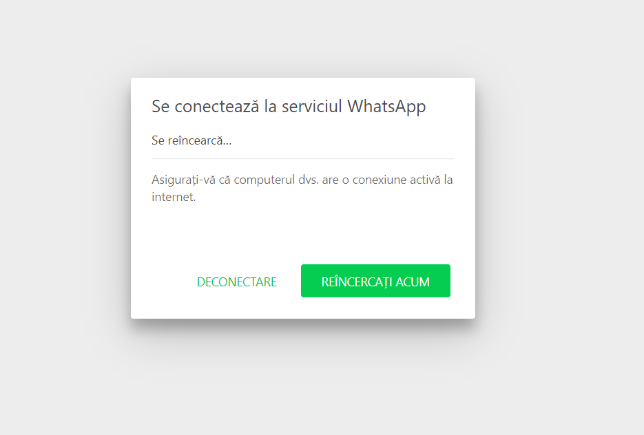 WhatsApp probleme