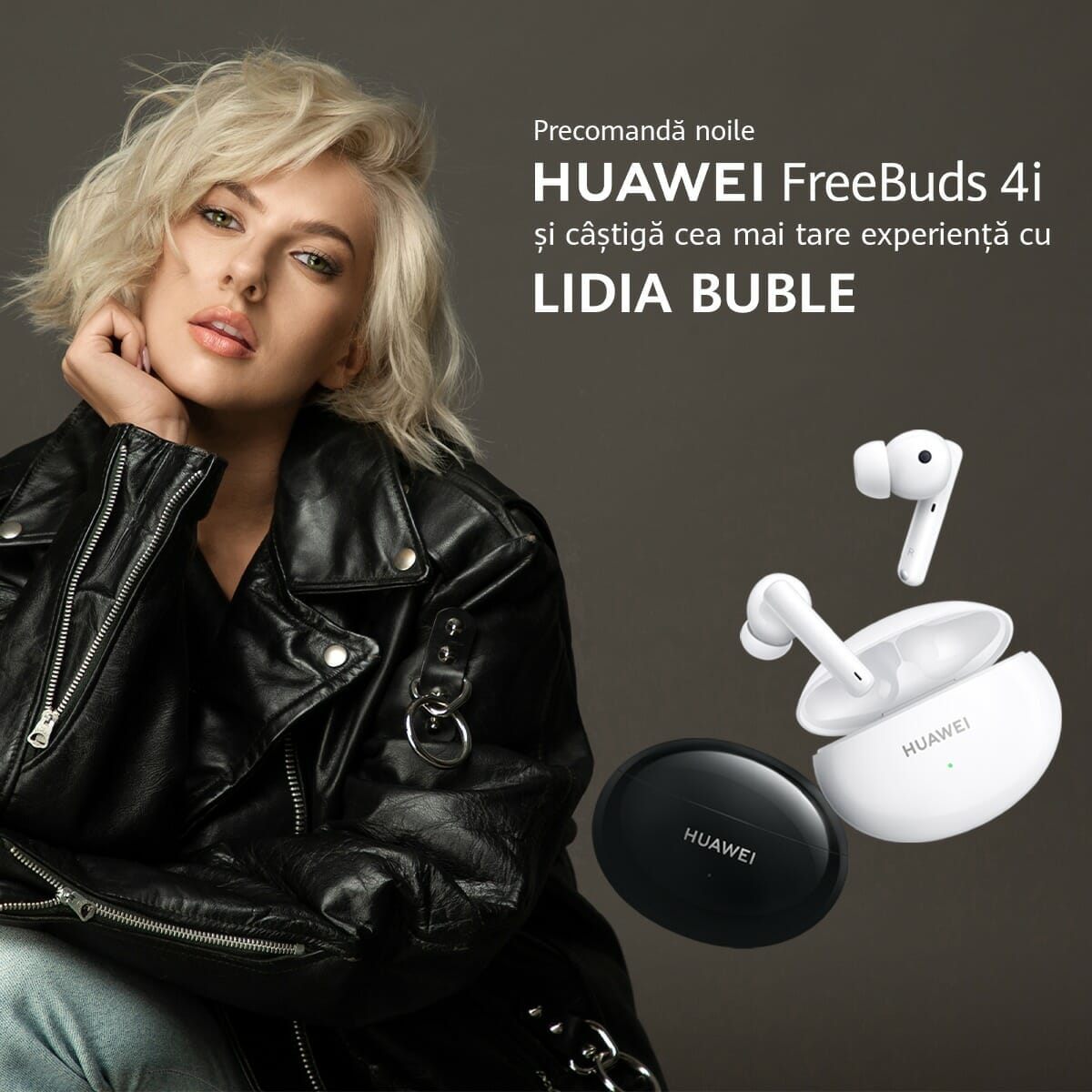 Precomanda Huawei FreeBuds 4i promotie