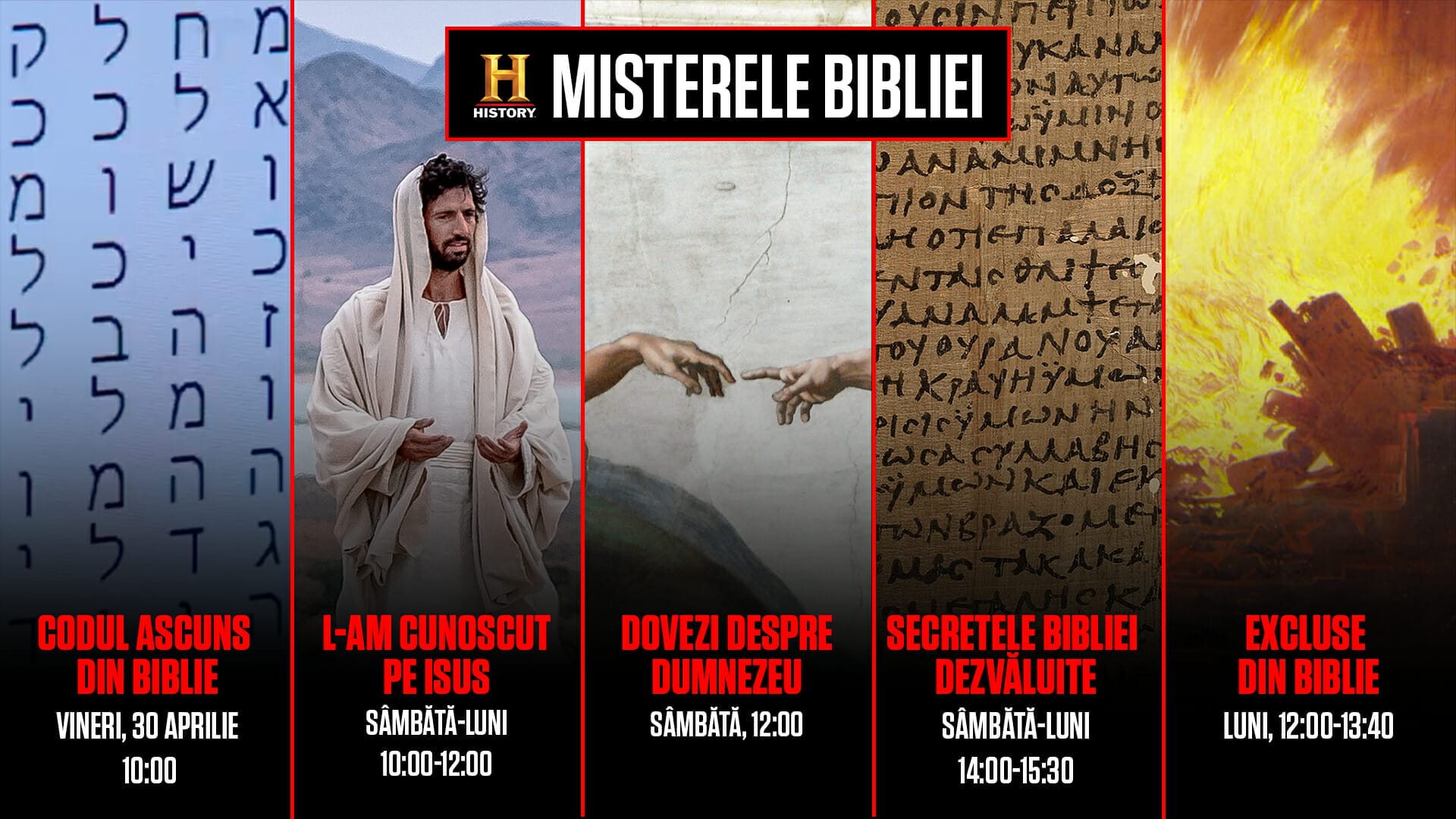 Misterele Bibliei History Channel
