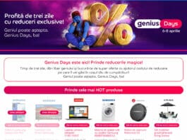 eMAG Genius Reduceri Promotii