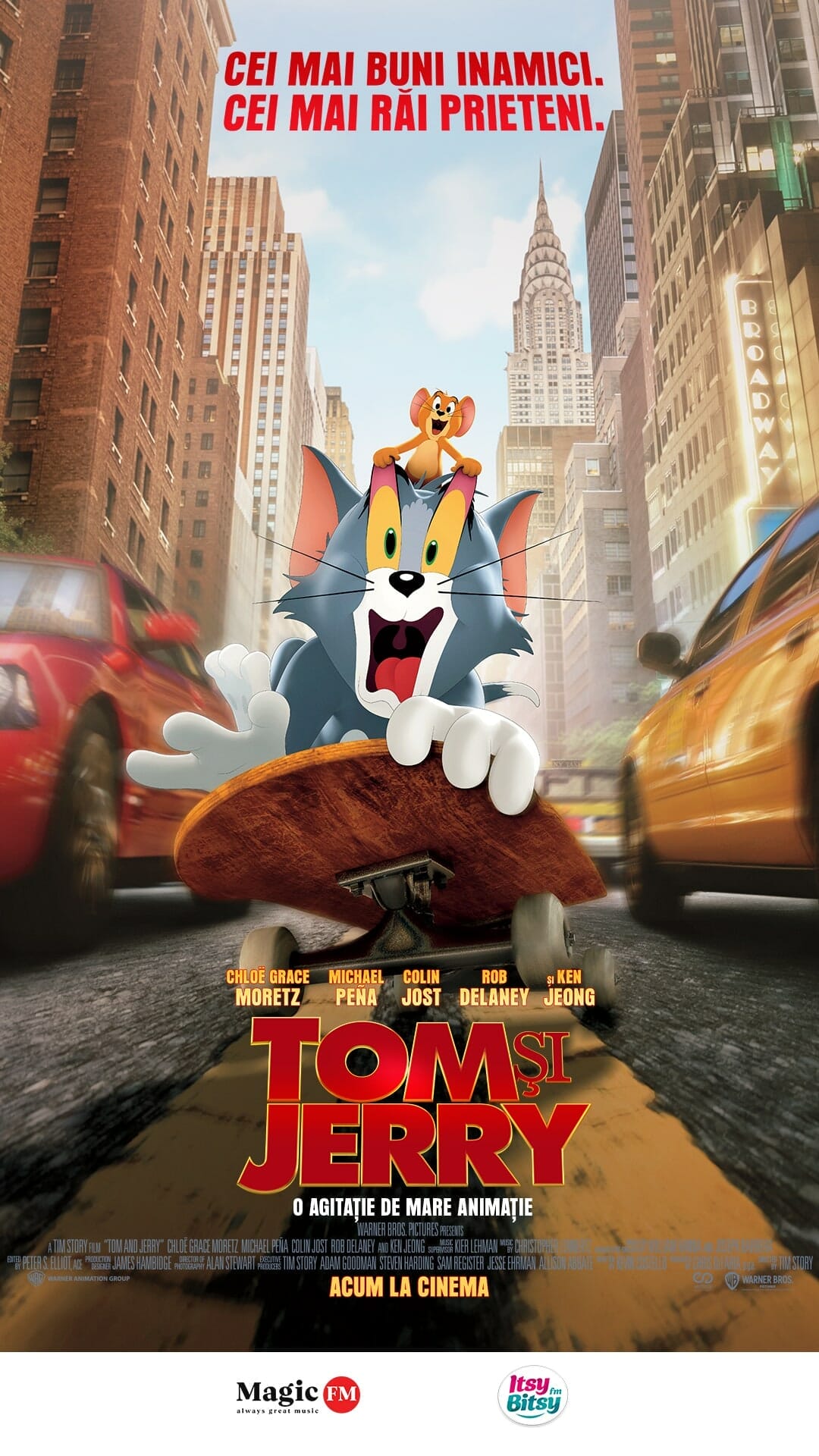 Tom si Jerry Cinema Poster
