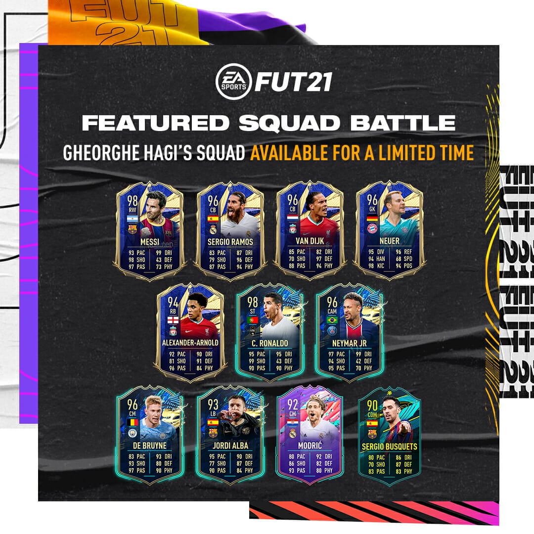 Gheorghe Hagi Fifa 21 Ultimate Team