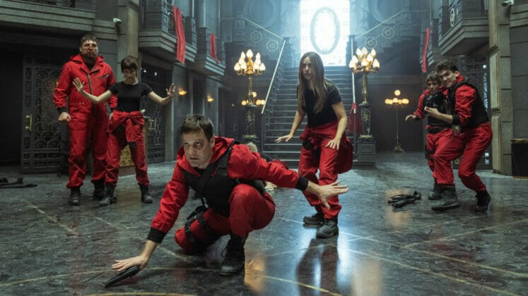 LA CASA DE PAPEL Fabrica de bani Netflix