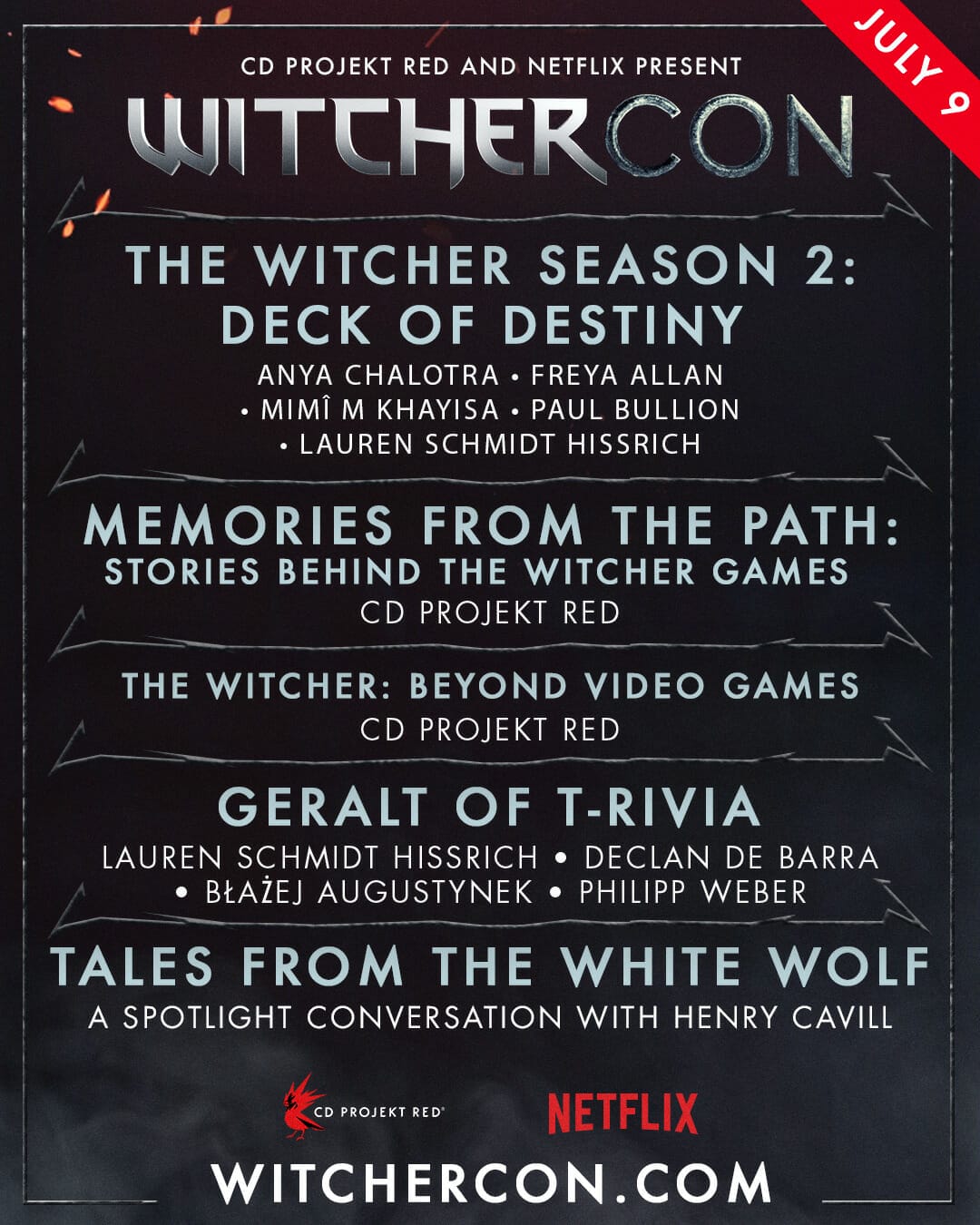 WitcherCon program