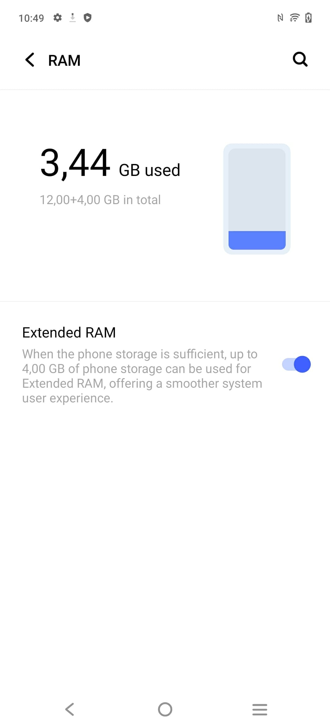 vivo Boost Performance RAM