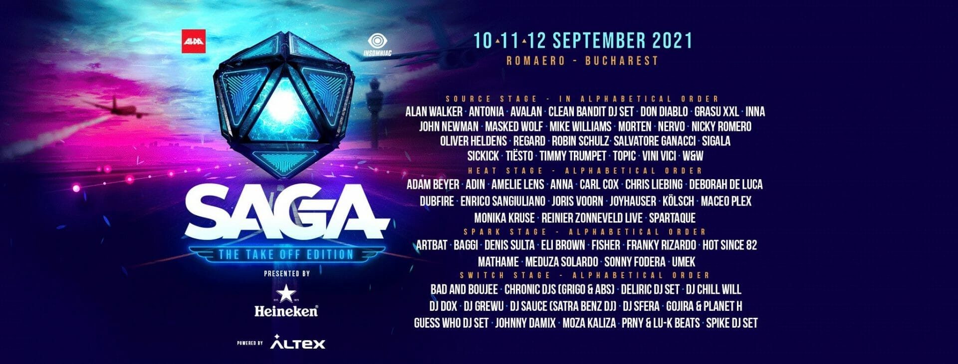 SAGA Festival Line UP